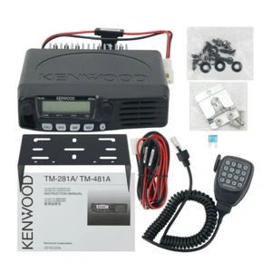 TM-481A Radio Mobile FM UHF 400-470MHz - Ricetrasmettitore Auto 45W, Gamma 10-50KM - Foto 1 di 6