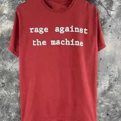 Camiseta De Colección Rage Against The Machine Banda Roja Unisex S-5Xl Reimpresión Foto 1 de 4