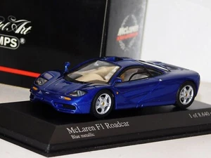 MCLAREN F1 ROADRER METALLIC BLUE MINICHAMPS 530133435 1:43 - Bild 1 von 1