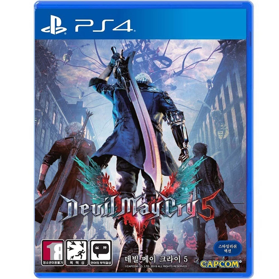 PS4 Devil May Cry 5 [Korean Version] English + Multi Lagnauge - Image 1 of 1
