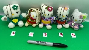 WÄHLEN SIE EINEN ~ Vintage Sanrio Hello Kitty Schlüsselanhänger ~ kostenloser Versand - Bild 1 von 6