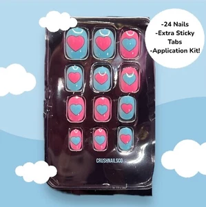 'I Heart You' Nail Kit - (Kid's Press-On Nails) - Picture 1 of 1