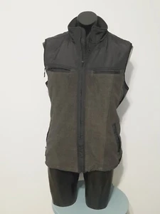 Huski Explorer Men's Size XL Grey Fleece Sleeveless Jacket Vest Wind Resistant - Picture 1 of 13