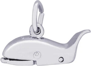 Sterling Silver Jonah & The Whale Charm by Rembrandt - Picture 1 of 2