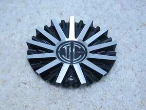 2 CRAVE N026-2285-CAP CUSTOM ALLOY WHEEL BOLT ON METAL CENTER CAP #2A-7 - Picture 1 of 3