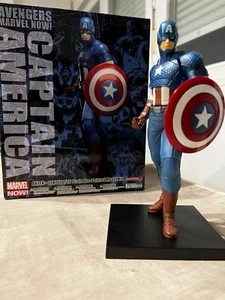 Avengers Captain America 1/10 scale Marvel Now ARTFX Kotobukiya Statue Figure - Imagen 1 de 3