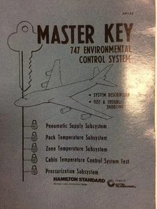 Boeing 747 Master Key Hamilton Standard Environmental Control System - Picture 1 of 12