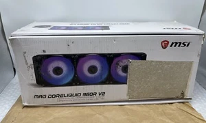 MSI MAG CoreLiquid 360R V2 - Untested As Is… - Picture 1 of 7