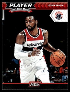 2018-19 Panini Player of the Day Dwight Howard/John Wall/Bradley Beal Washington