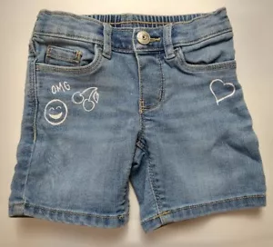 Pantaloncini jeans blu Oshkosh bambina bambina 2T - Foto 1 di 5