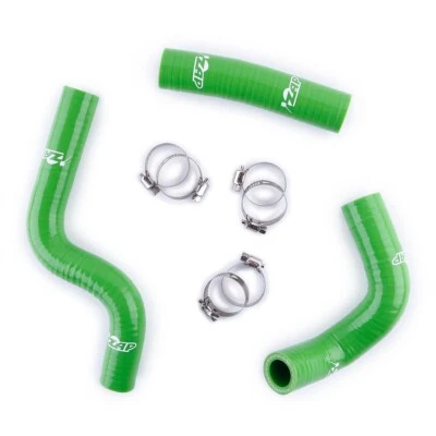 Mangueras de silicona refrigerante radiador verde para Kawasaki KX80 KX85 KX100 1998-2013 Foto 1 de 4