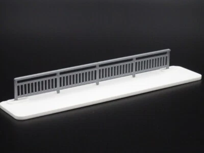 H0 Geländer (2) - Silber - Gesamtlänge 100cm