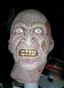 Rubies Nightmare On Elm Street Deluxe Latex Freddy Mask 3319 Nw LINE CINEMA 2000 - Picture 1 of 12
