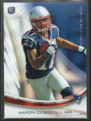 Aaron Dobson 2013 Topps Platinum Xfractors #138 Rookie Card New England Patriots - Image 1 of 2