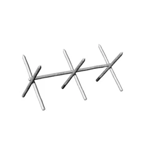 SSMODEL 1:144 Wooden Style Cheval De Frise Roadblock 12pcs - Picture 1 of 3