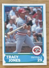 1989 Score Young Superstars Tracy Jones Baseball Card #38 Reds High-Grade NM O/C