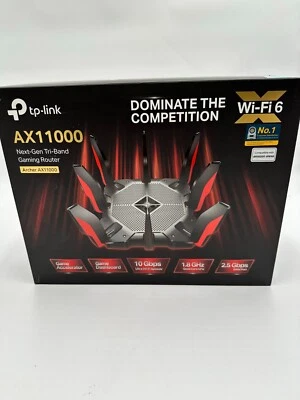 TP-LINK Archer AX11000 Next-Gen Tri-band Gaming Router - NOB - Image 1 of 4