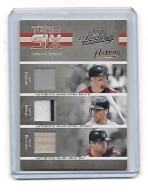 Playoff Team Six Houston Astros TS-35 2005 Bagwell, Beltrán, Berkman, Cruz/150 Foto 1 de 2