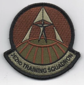USAF Patch 362 TRAINING SQUADRON, in OCP COLORS, 3" X 3 &1/8", HOOK SIDE BACKING - Picture 1 of 1