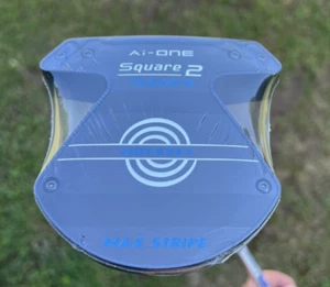 Odyssey Golf AI-ONE Square 2 Square Max Stripe 35" Mallet Putter - Oversize Grip - Picture 1 of 6