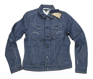 G-Star Raw Men's Raw Denim Blue Arc 3D Slim Fit Melfort Denim Jacket - Picture 1 of 5