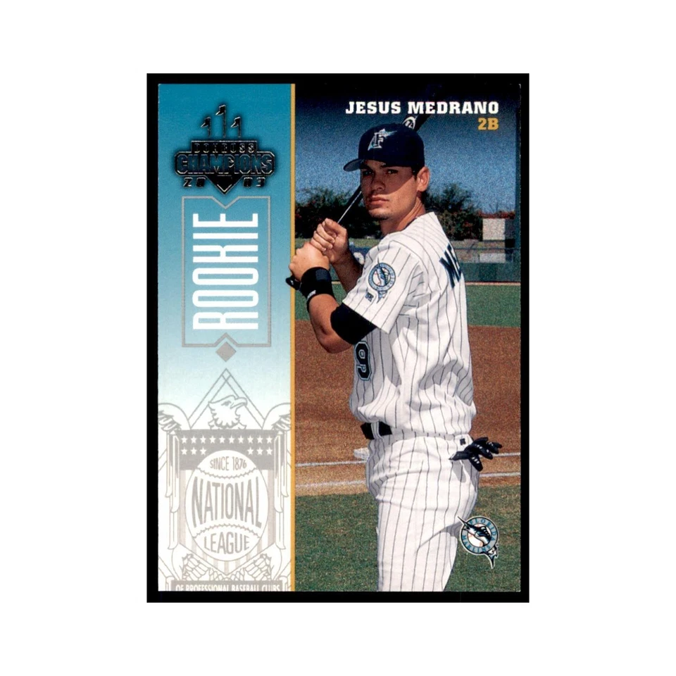 2003 Donruss Champions Jesus Medrano Baseball Cards #104 - Image 1 of 3