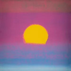 ANDY WARHOL Pop Art Poster or Rolled Canvas Print "SUNSET" A - Picture 1 of 1