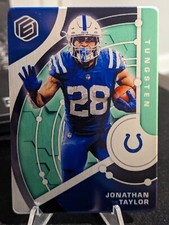 2022 Elements Jonathan Taylor Tungsten Metal Card #/74 Colts