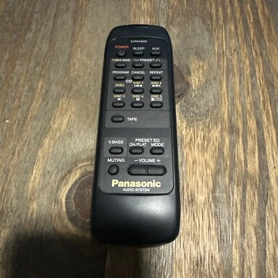 Sistema de audio genuino Panasonic EUR643805 control remoto probado funcionando Foto 1 de 3