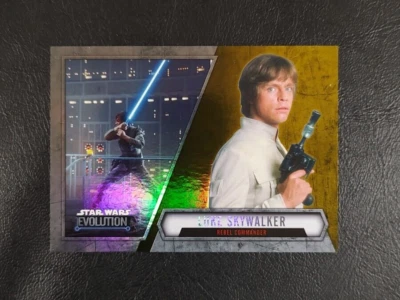 2016 Topps Star Wars Evolution Gold /50 #30 Luke Skywalker - Image 1 of 2