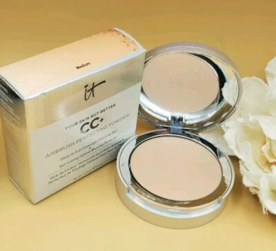 It  Your Skin But Better CC Airbrush Perfecting Powder Medium 0.33 oz New In Box - Image 1 of 4