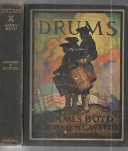 Drums by James Boyd, ills. by N.C. Wyeth. N.Y. (1928) 1st. Wyeth ed. - Picture 1 of 5