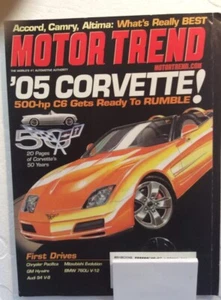 Motor Trend Magazine April 2003 '05 Corvette - Picture 1 of 11