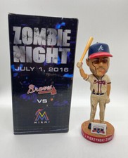 Atlanta Braves AJ Pierzynski Zombie Night Bobblehead Turner Field SGA Fast Ship