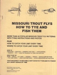 Ed Story / Missouri Trout Flys How to Tye and Fish Them 1st Edition 1986 Sports - Imagen 1 de 1