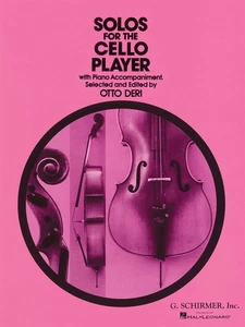 Solos for the Cello Player Piano Sheet Music 17 Classical Songs G Schirmer Book - Picture 1 of 1