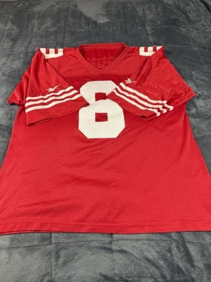Vintage San Francisco, 49Ers Steve Young #8 Jersey - Reebok  Jersey -  Size L - Imagem 1 de 4