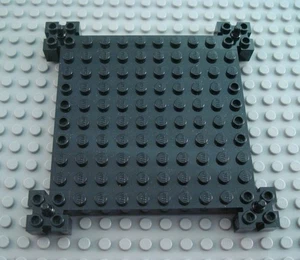 Lego schwarzer 12x12 Stein mit Eckstiften - Bild 1 von 1