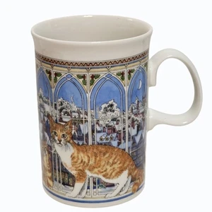 Dunoon Weihnachten Katzen Tasse entworfen von Sue Scullard Made in Scotland - Bild 1 von 6
