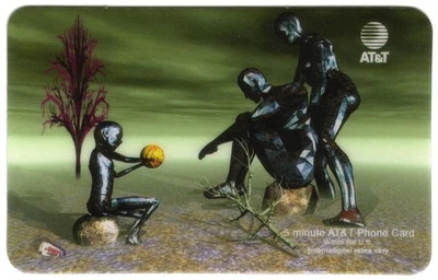 5m Aftermath Destruction Digital Painting By Burger (Diet Coke Can) Phone Card - Image 1 of 2