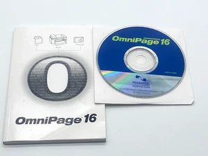 OmniPage Pro 16 PC CD Software + Manual - Picture 1 of 1