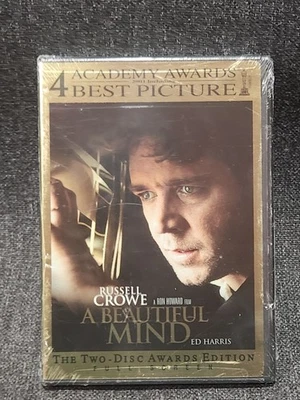 A Beautiful Mind DVD 2001 Widescreen Edition New Sealed - Image 1 of 4
