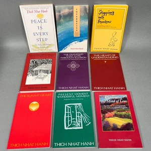 THICH NHAT HANH Set 9 Achtsamkeitsbücher Interbeing Frieden Geschenk Moment SCHÖN - Bild 1 von 12