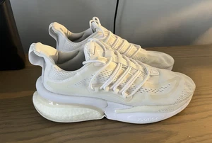Talla 11 - Hombre Adidas AlphaBoost V1 Triple Blanco - Imagen 1 de 1