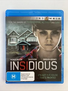 Insidious (Blu-ray, 2010) Rose Byrne - Very Good Condition Region B - Picture 1 of 4