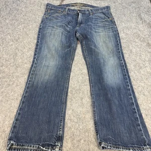 Pantalones de mezclilla rectos ajustados originales American Eagle Outfitters para hombre 36X30 - Imagen 1 de 16