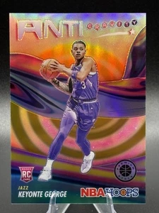 2023-24 Hoops Premium Stock Keyonte George #15 Gold /10 Anti Gravity Prizm Rc - Bild 1 von 3