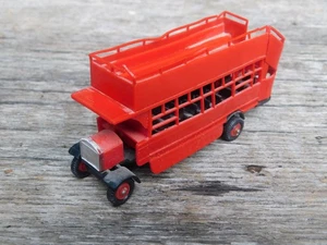 3.75" Mini Cars AUTOBUS 1925 Plastic Double Decker Bus - Picture 1 of 4