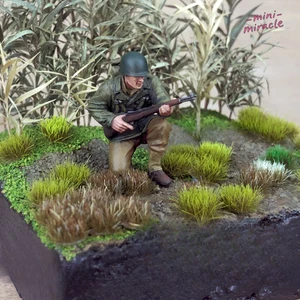 HO/OO Scale Garden Scenery Model Season Grass Cluster Miniatures Plants Diorama - Picture 1 of 30