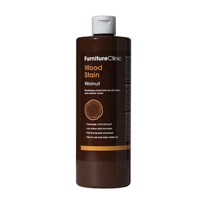 Furniture Clinic Wood Stain Walnut Wood Stain for Indoor and Outdoor Use 500ml - Picture 1 of 9